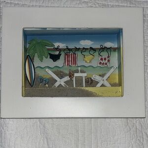 Beach Themed Shadow Box Art
